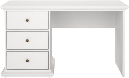 Giga Living Bureau Paris - Wit - 130x60x75cm