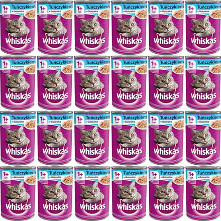 Whiskas - Volwassen Kattenvoer - Tonijn - In Gelei