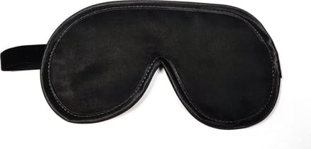 Vagabond Luxe Slaapmasker - Fluweelzacht - Zwart