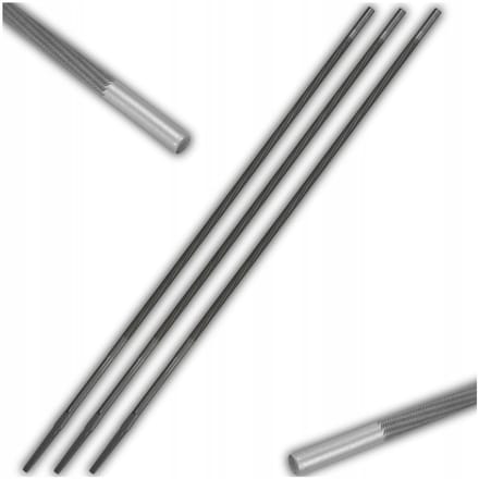 Merkloos - Vijlenset - 4,0mm - 3 Stuks - Rond