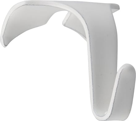 STAS kantlathaak - scheidingwandhaak - windsor (10 stuks) - Wit