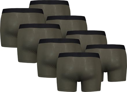 BOXERS 8-pack Levi's effen herenboxershorts, gemaakt van biologisch katoen