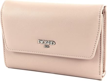 PICARD Leren Portemonnee Bingo Flap Wallet Rosequartz Oud roze