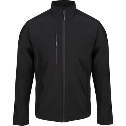 Regatta Professional Heren Eerlijk Gemaakt Gerecycled Softshell Jacket (Zwart)