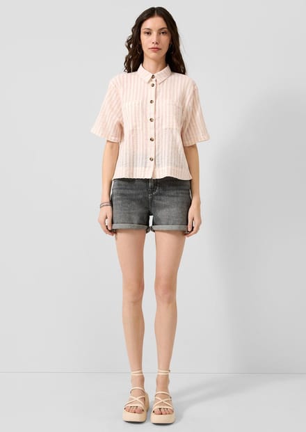 Mom Jeans Shorts Dames QS