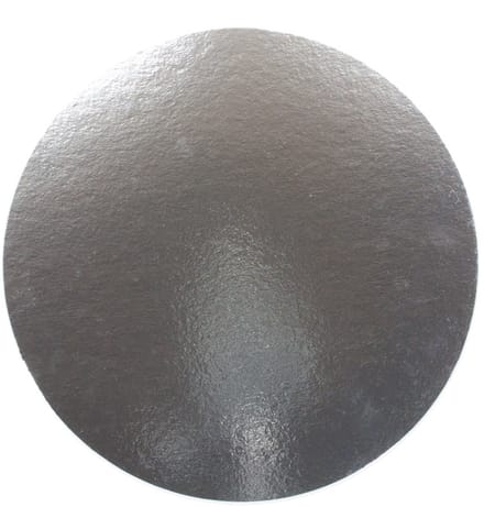Taartkarton Zilver/Wit Ø24cm 5st.