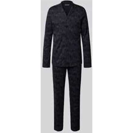 Schiesser – Fine Interlock – Pyjama – 183176 – Charbon – Maat L