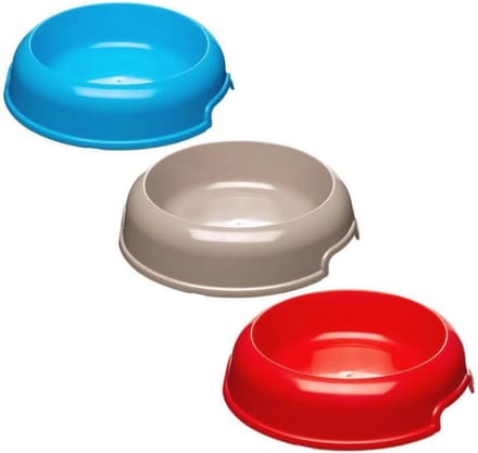 Voerbak voor honden en katten - 2 stuks - Rood
