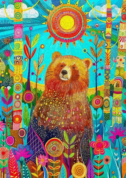 Enjoy Puzzle legpuzzel Hibernation Ends 1000 stukjes dieren.
