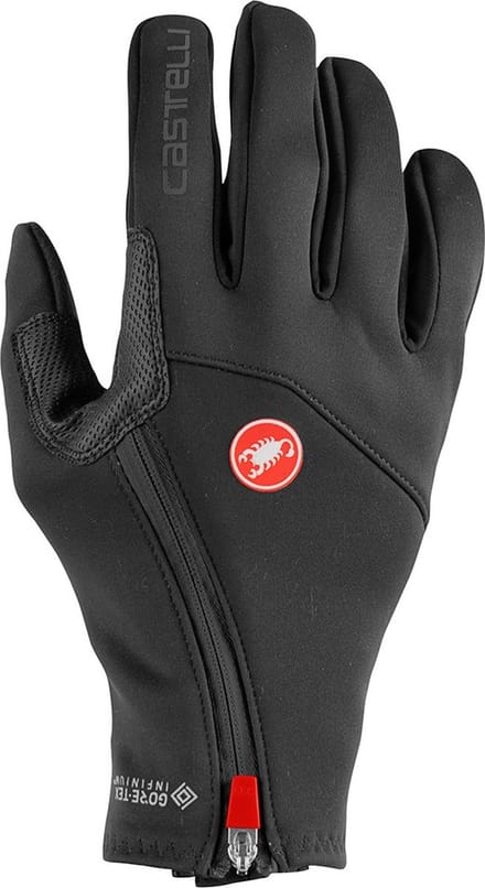 Castelli Mortirolo Gore-tex Infinium™ Windstopper® Handschoenen Zwart S Man