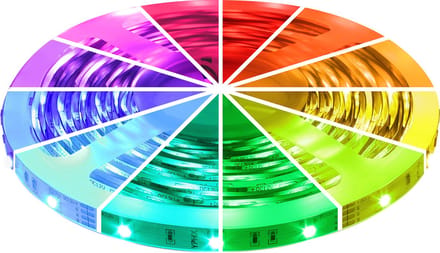 LED strip 5m 12V RGB IP20 150 SMD 5050 LEDS