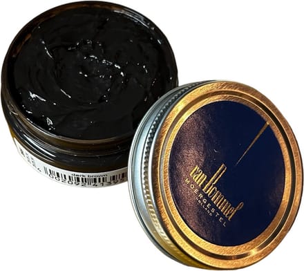 Van Bommel Shoecream 60ml potje luxe kwaliteit schoen poets kleur 395 donker bruin