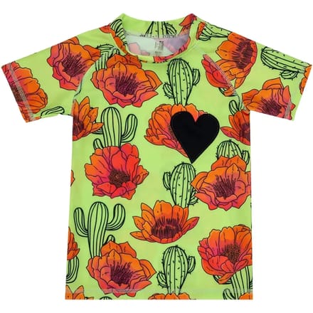 Meisjes bad T-shirt Raspberry Republic