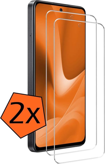 Screenprotector - 2 Stuks - Geschikt voor OPPO A79 - Extra Sterk - Gehard Glas - Beschermglas - Tempered Glass - Screen Protector