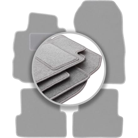 Grijze automatten voor: Renault Modus minivan (2004-2012)