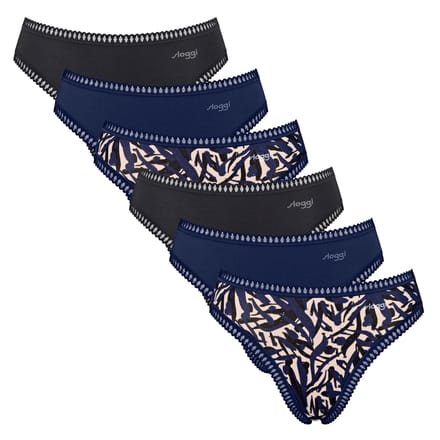 Sloggi Slip GO Crush High leg C6P Set van 6