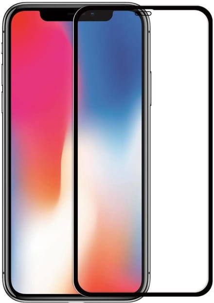 ScreenArmor Full Cover Tempered Glass Screenprotector voor iPhone 11 Pro / XS / X