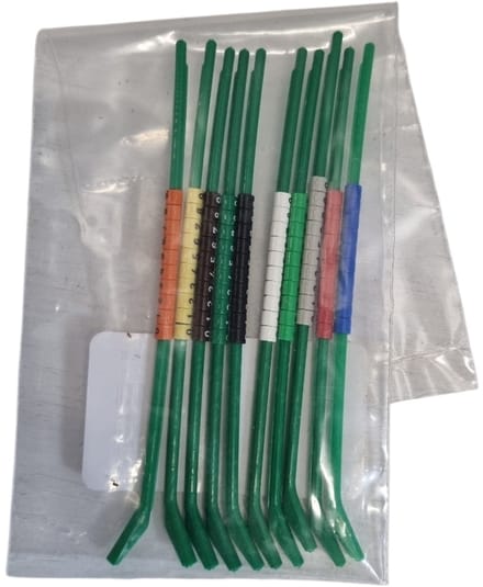 Plastic ring 2,5 mm (tropen) - assorti 10 kleuren - Vogelringen - Benodigdheden