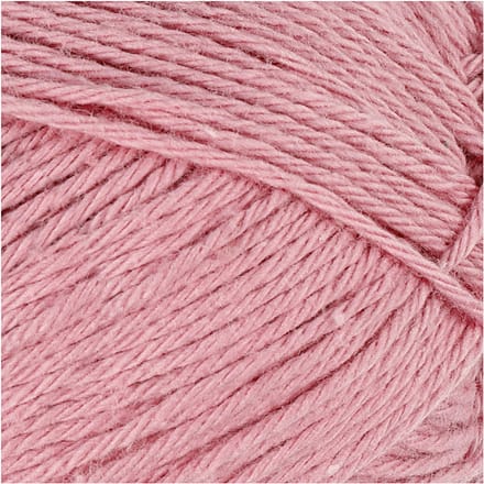 Katoengaren, afm 8/4, L: 170 M, needle 3-3,5, lichtrood, 50 gr/ 1 bol
