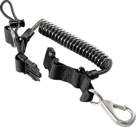 IST Spiraalkabel - RVS haak - 100cm