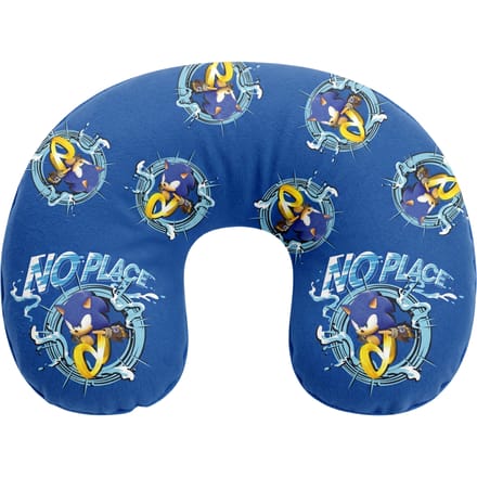 Sonic nekkussen blauw - one size