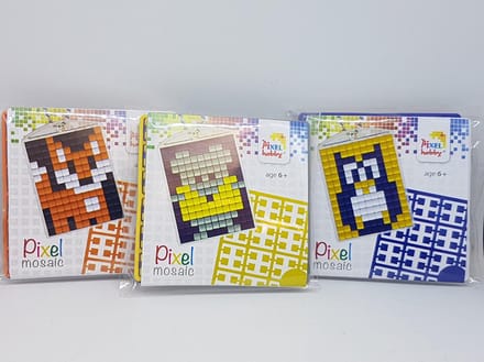 SET 3 PIXELHOBBY MEDAILLONS VOS-MUIS-UIL