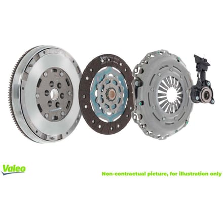 Koppelingskit met dubbelmassa vliegwiel FULLPACK DMF (CSC) VALEO 837470