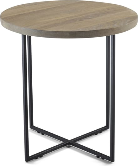 Spinder Design DRESS 39 Bijzettafel - Zwart / Eiken