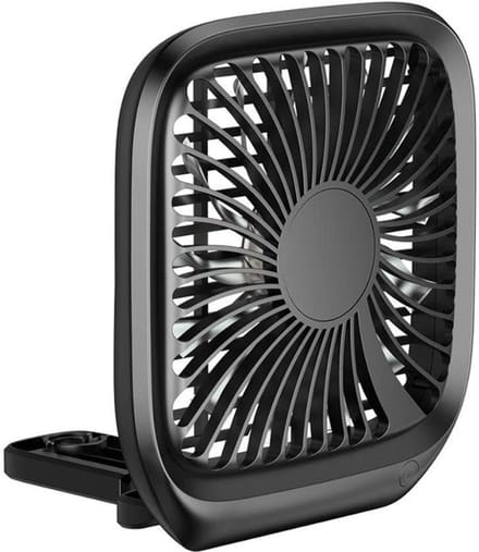 Allecto - Riloer Opvouwbare Achterbank Ventilator - Draagbare Mini