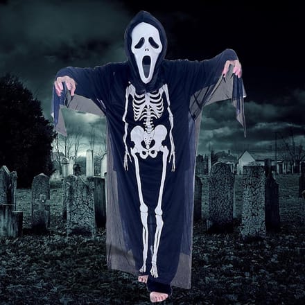 ByShane - Kinderkostuum 90 cm Halloween skelet cosplay carnavalfeest