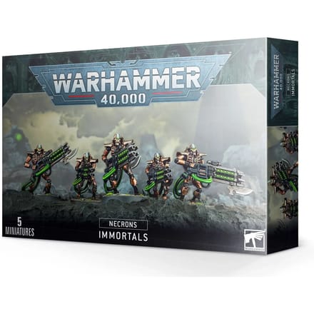 Beeldje Games Workshop Warhammer 40k - Necron Immortels