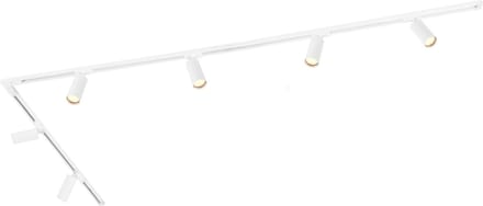 Ledvion - LED Railverlichting 3M + 7 Railspots (Wit - Dimbaar - GU10 Fitting) - 1-Fase