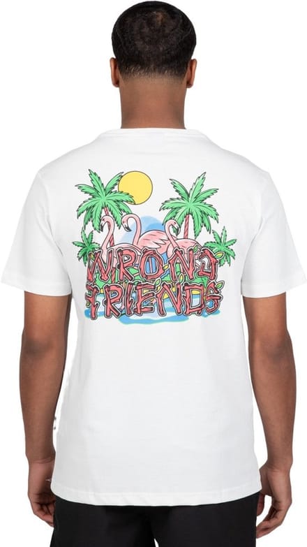 HONOLULU T-SHIRT - COCONUT WHITE XS