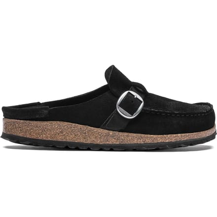 Damesklompen van suède leer Birkenstock Buckley