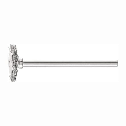 PFERD Mini-rondeborstel RBU 1602/3 INOX 0,10 D16xB2xL3 mm - 43100352
