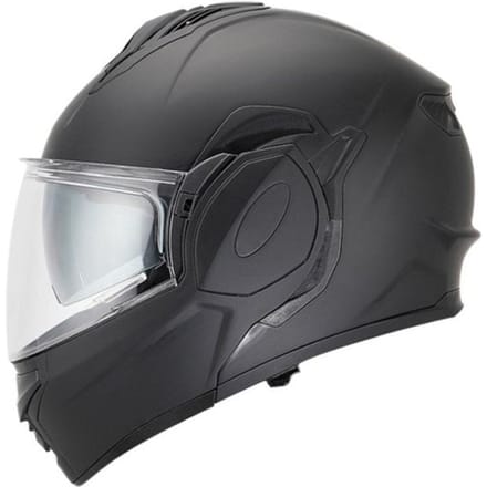 APEX MI200 Solid Mat Zwart Systeemhelm - Maat XL - Helm