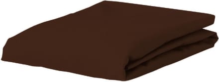 ESSENZA Minte Hoeslaken Chocolade - 90x200 cm