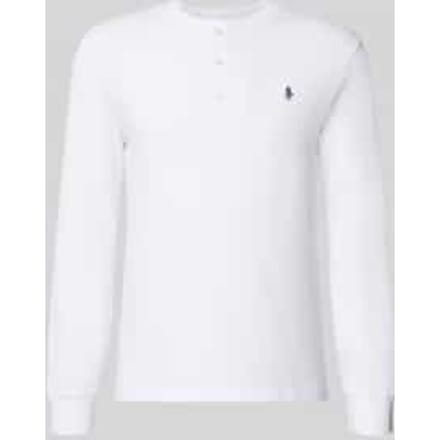 regular fit shirt met lange mouwen van puur katoen