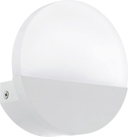 EGLO Metrass 1 - Wandlamp - 1 Lichts - Wit - Gesatineerd