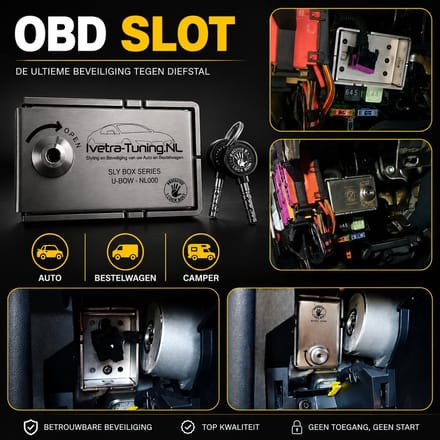 OBD Slot | OBD Beveiliging | OBD Lock | Auto | Bestelwagen | Camper