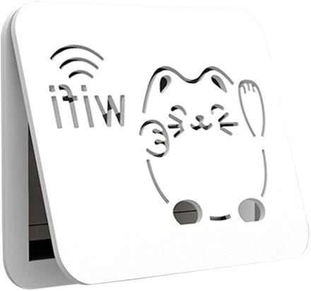 Zekeringkast Deksel - Verdeelkast Schild - Interieur Decoratie - Hol Design - 38 x 28 cm - Wit