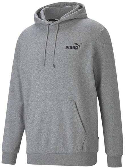 Puma Ess Small Logo Hoodie Grijs S Man,Vrouw