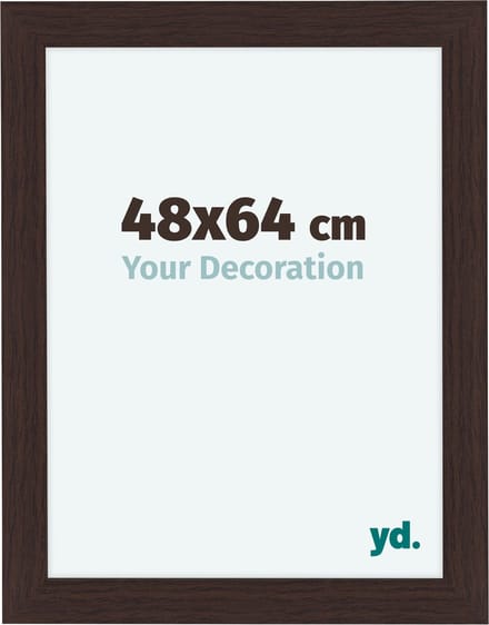 Your Decoration - Fotolijst 48x64 cm - MDF - Eiken Donker - Como