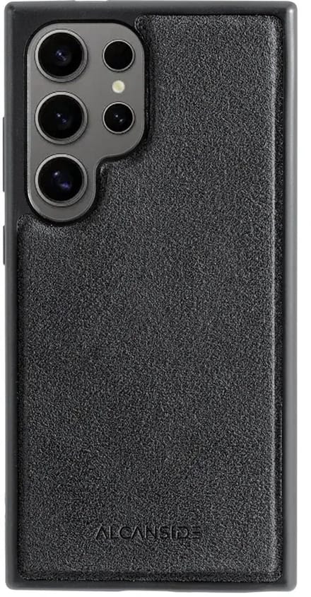 Samsung Galaxy S24 Ultra - Alcantara Back Cover - Space Grey