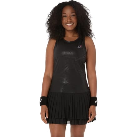 Dames t-shirt jurk Asics Match Night Energy