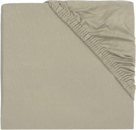 Jollein - Hoeslaken Jersey 75x95cm - Boxmatras - Olive Green