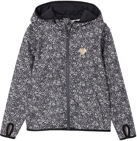 Vertbaudet Sport sweatshirt met rits en bloemenprint in technisch materiaal