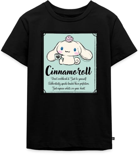 Cinnamoroll Don't Overthink It. Just Be Yourself Premium T Shirt Kinderen