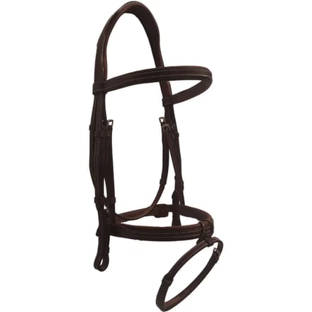 Zadelremsystemen voor paarden zonder teugels Silver Crown Style Chic