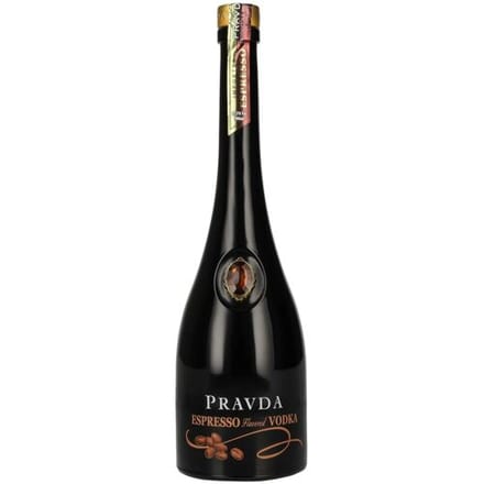 Pravda ESPRESSO Flavored Vodka 37,5% Vol. 0,7l